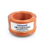 3 AWG 1C Stranded Copper Electric Wire 1000Volts PVC Insulated +105°C Orange, 500 feet | Asharqiyah Cables Company for Industry