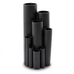 High Density Polyethylene Pipe Pressure 16 Bar PE 80 Size 125 mm Thickness 11.4 mm Black