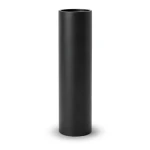 أنابيب بلاستيك HDPE ضغط 10 بار PE 100 مقاس 125 مم سمك 7.4 مم لون أسود