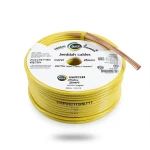 سلك نحاس شعر CU/PVC مقاس 25mm2، 450/750 فولت، أصفر | شركة كابلات جدة