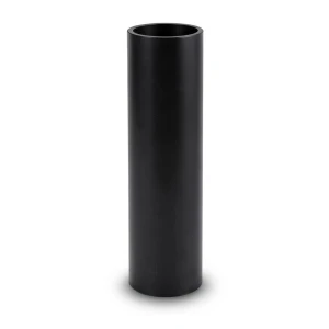 High Density Polyethylene Pipe Pressure 10 Bar PE 100 Size 200 mm Thickness 11.9 mm Black