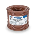 8 AWG Stranded Copper Wire 600 Volt PVC Insulated +105°C Brown | Asharqiyah Cables Company for Industry