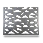 Hot Rolled Expanded Metal Memari Design, Wire Diameter 3.8 mm, Width 2.44 M, Length 1 M