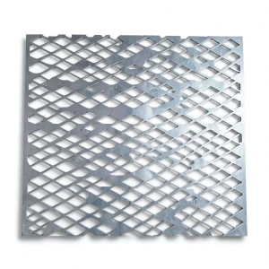 Hot Rolled Expanded Metal Wiremesh Thickness 3.8 mm Size 2.44×4 M Memari Design
