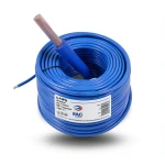 سلك كهرباء 6 AWG نحاس مجدول معزول PVC +105°C ازرق، 600 فولت | شركة كابلات الشرقية للصناعة