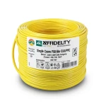 سلك نحاس شعر CU/PVC مقاس 50mm2، 450/750 فولت، أصفر | شركة كابلات جدة