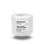 6 AWG Stranded Copper Wire 600 V PVC Insulated (+105°C) White | Asharqiyah Cables Company for Industry