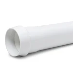 مواسير UPVC ضغط 6 بار كلاس 3، مقاس 50 مم، سمك 1.8 مم، لون ابيض