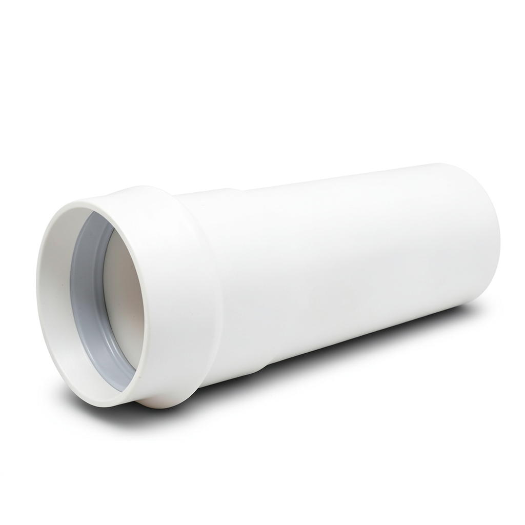 مواسير UPVC ضغط 6 بار كلاس 3، مقاس 75 mm، سماكة 2.2 mm، لون أبيض