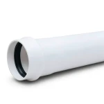 انابيب بلاستيك UPVC ضغط 6 بار كلاس 3، مقاس 90 ملم، سماكة 2.7 ملم، لون ابيض
