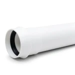 مواسير بلاستيك UPVC ضغط 6 بار كلاس 3، مقاس 110 مم، سمك 3.2 مم، أبيض