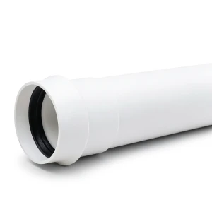 مواسير بلاستيك UPVC ضغط 6 بار كلاس 3، مقاس 110 مم، سمك 3.2 مم، أبيض
