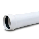 مواسير UPVC ضغط 2 بار كلاس 1، مقاس 355 مم، سماكة 2.9 مم، لون أبيض