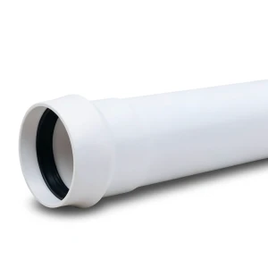 مواسير UPVC ضغط 2 بار كلاس 1، مقاس 355 مم، سماكة 2.9 مم، لون أبيض