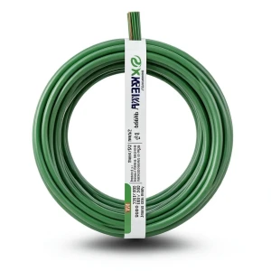 لفة سلك 120mm2 نحاس شعر CU/PVC، جهد 450/750 فولت، لون أخضر | شركة كابلات جدة