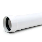 أنابيب بلاستيك UPVC ضغط 2 بار كلاس 1، مقاس 250 مم، سماكة 2 مم، لون أبيض