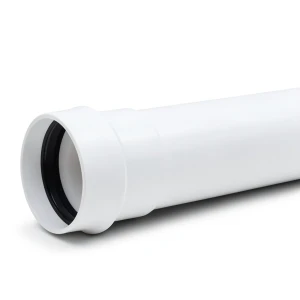 UPVC Plastic Pipe PN 10 Bar Class 4, Size 25 mm, Thickness 1.5 mm, White Color