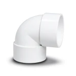 كوع UPVC 87.5° مقاس 1/2 إنش لون أبيض