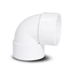كوع UPVC 87.5° مقاس 1/4 1 إنش لون أبيض