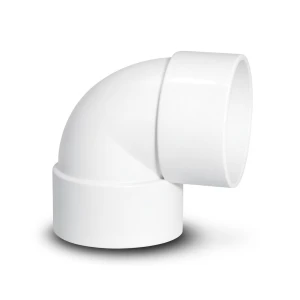 كوع بلاستيك UPVC 87.5° مقاس 2 إنش أبيض