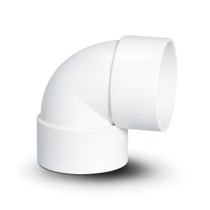 UPVC Plastic Elbow 87.5° 4 Inch White