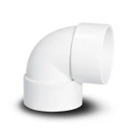 كوع UPVC 87.5° مقاس 3/4 إنش أبيض