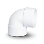 كوع UPVC 87.5° مقاس 8 إنش أبيض اللون