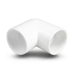 UPVC Plastic Elbow 90° ½ inch White