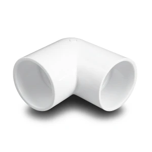 كوع UPVC زاوية °90 جدول 40 مقاس 1 إنش أبيض