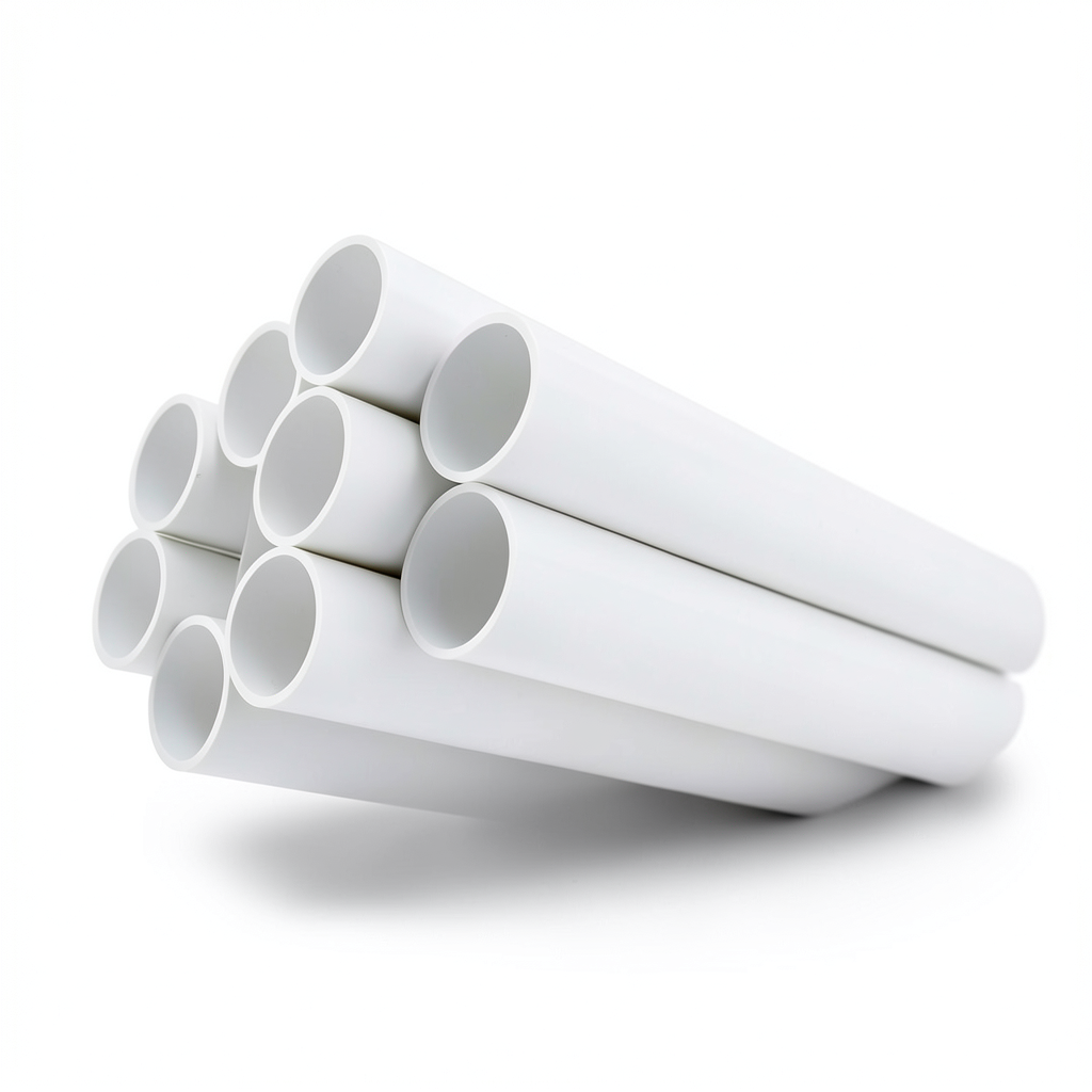 UPVC Pipe Nominal Pressure 11 Bar Size 1/2 1 inch Thickness 1.85 mm White
