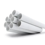 مواسير UPVC ضغط 11 بار مقاس 6 إنش سمك 6.48 مم لون أبيض