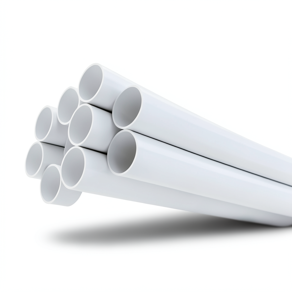 UPVC Pipe Nominal Pressure 11 Bar Size 8 inch Thickness 8.43 mm White