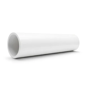 مواسير بلاستيك UPVC ضغط 13.8 بار مقاس 1 إنش سمك 1.6 مم لون أبيض