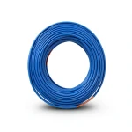 سلك مجدول نحاس 1.5mm 450/750 فولت عزل PVC لون أزرق
