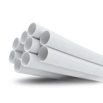 انابيب بلاستيك UPVC مقاس 3 إنش سمك 4.24 مم لون أبيض ضغط 13.8 بار