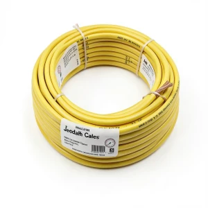 Single Core Flexible Wire CU/PVC 50mm2, 450/750V, Yellow | Jeddah Cables Company