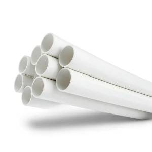UPVC Plastic Pipe 6 inch Thickness 8.03 mm White Color Nominal Pressure 13.8 Bar