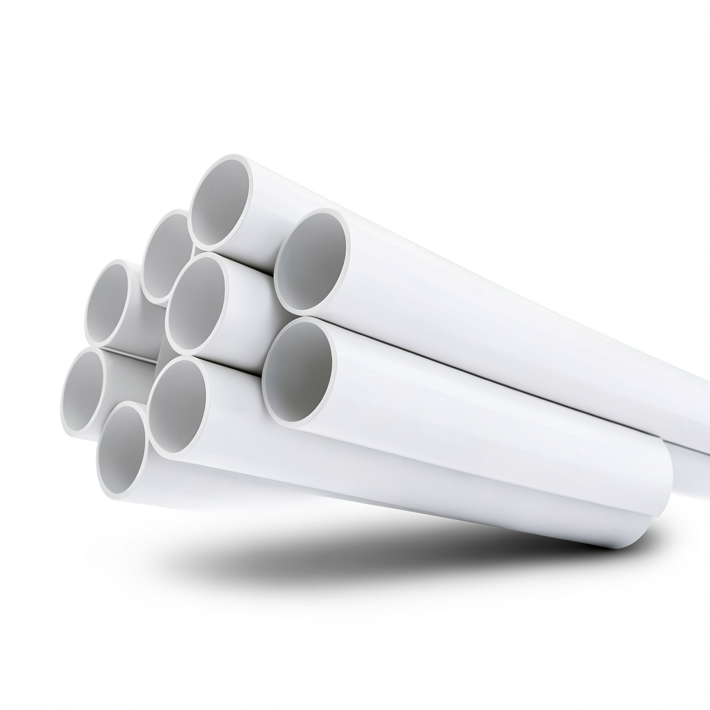 UPVC Pipe Nominal Pressure 13.8 Bar Size 8 inch Thickness 10.41 mm White