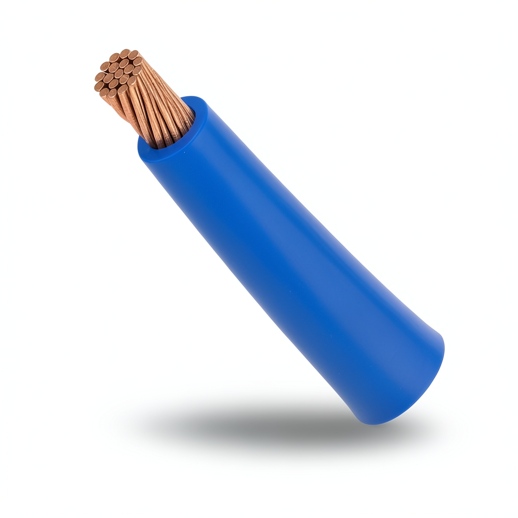 50 sq mm Stranded Copper Wire 450/750V, PVC Insulation, Blue