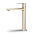 Italian Automatic Washbasin Mixer Brass Light Bronze High - Image 1