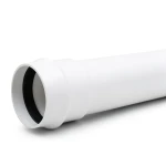 مواسير بلاستيك UPVC ضغط 6 بار كلاس 3، مقاس 110 مم، سمك 3.2 مم، أبيض