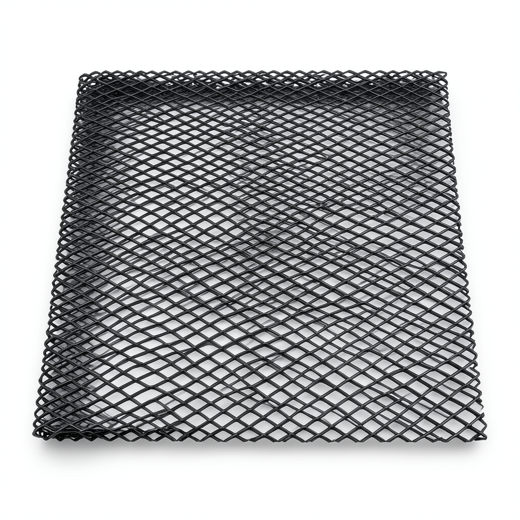 Mazyoon Hot Rolled Black Steel Expanded Metal Mesh 3.8mm Thickness 2.44m x 3m Width