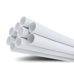 مواسير UPVC ضغط 11 بار مقاس 1/2 1 إنش سمك 1.85 مم لون أبيض