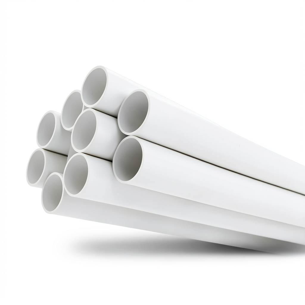 مواسير UPVC مقاس 2 إنش ضغط 11 بار سمك 2.31 مم لون أبيض