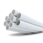 مواسير UPVC ضغط 11 بار مقاس 3 إنش سمك 3.43 مم لون أبيض