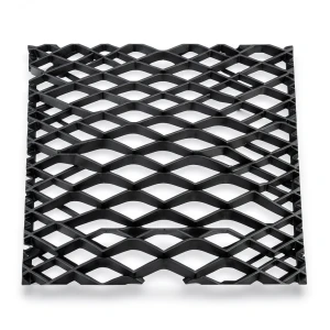 Hot Rolled Black Steel Expanded Metal Mesh Thickness 3.8 mm Width 2.44 m Length 4 m