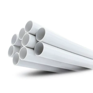 مواسير UPVC ضغط 11 بار مقاس 4 إنش سمك 4.39 مم لون أبيض