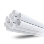مواسير بلاستيك UPVC مقاس 3/4 إنش سمك 1.54 مم لون أبيض