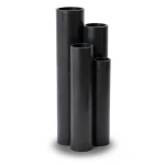 أنابيب HDPE ضغط 10 بار PE 100 مقاس 180 مم سمك 9.5 مم لون أسود | مصنع المنار