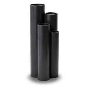 أنابيب HDPE ضغط 10 بار PE 100 مقاس 180 مم سمك 9.5 مم لون أسود | مصنع المنار